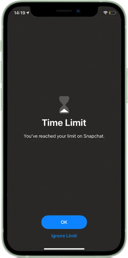 Apple Screen Time: the blunt time-limit screen