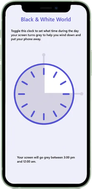 Black & White World: a schedule for greyscale