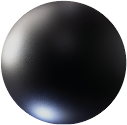 Matt black PET material swatch